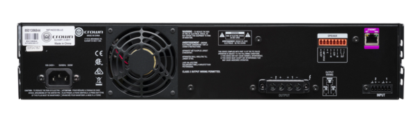 CDI2X300 2CH POWER AMPLIFIER 300W @ 4OHM ANALOG, 70V 100V WITH DSP, NETWORK CONTROL AND MONITORING